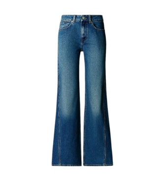 Pepe Jeans Blue Belle Flare Contrast Jeans