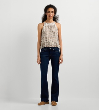 Pepe Jeans Picadilly Navy Bootcut Jeans