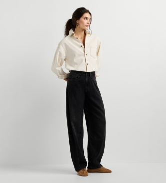 Pepe Jeans Black Bow Balloon Jeans