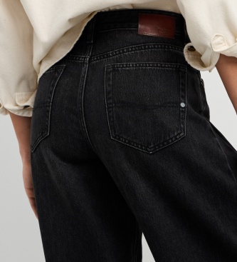 Pepe Jeans Black Bow Balloon Jeans