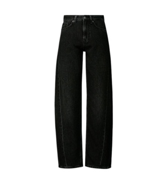 Pepe Jeans Black Bow Balloon Jeans