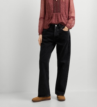 Pepe Jeans Black Craft Boyfriend Jeans