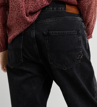 Pepe Jeans Black Craft Boyfriend Jeans