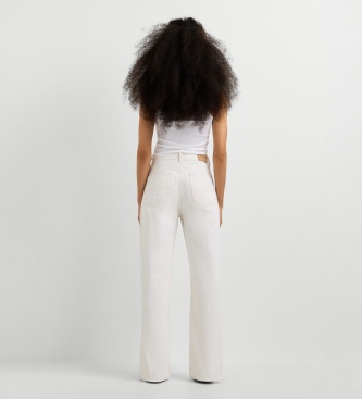 Pepe Jeans White Eden Straight jeans