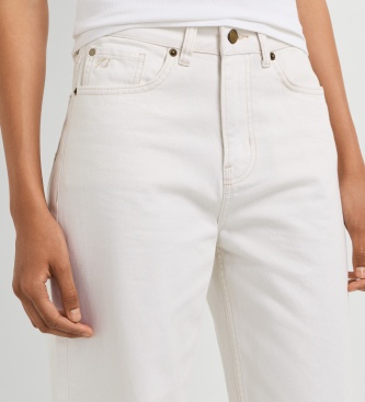 Pepe Jeans White Eden Straight jeans