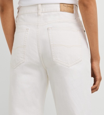 Pepe Jeans White Eden Straight jeans