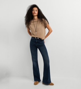 Pepe Jeans Calça Jeans Flare Willa azul