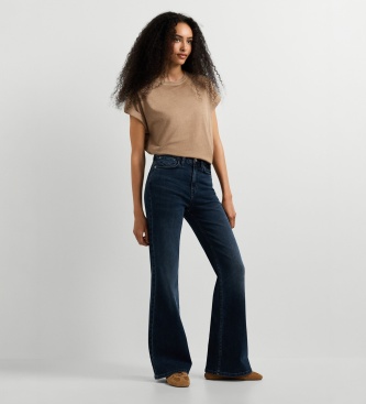 Pepe Jeans Calça Jeans Flare Willa azul