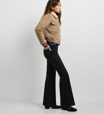 Pepe Jeans Jean flare Willa noir