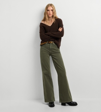 Pepe Jeans Jeans flare Willa verde