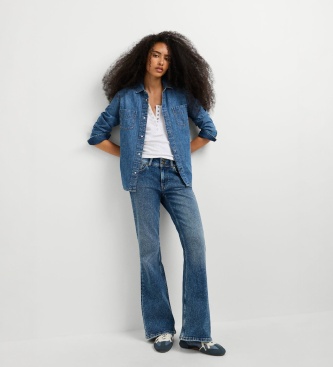 Pepe Jeans Venus blue flare jeans
