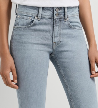 Pepe Jeans Calça Jeans Flare Venus Azul