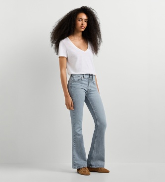 Pepe Jeans Calça Jeans Flare Venus Azul