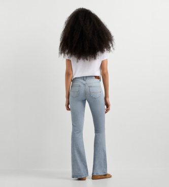Pepe Jeans Calça Jeans Flare Venus Azul