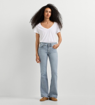 Pepe Jeans Calça Jeans Flare Venus Azul
