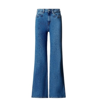 Pepe Jeans Willa Animated Flare Jeans in blue