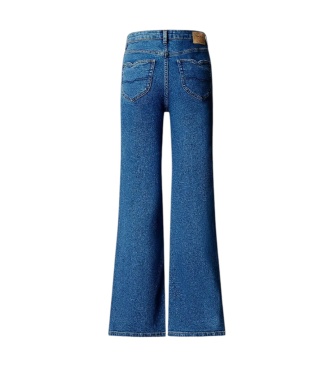 Pepe Jeans Willa Animated Flare Jeans in blue