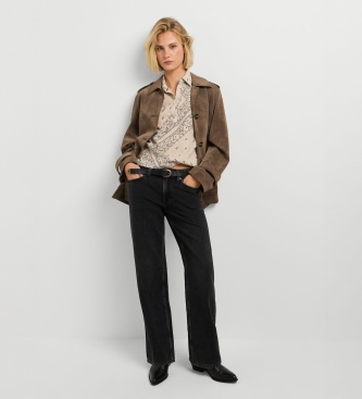 Pepe Jeans Jeans Loose St Lw Nicky preto