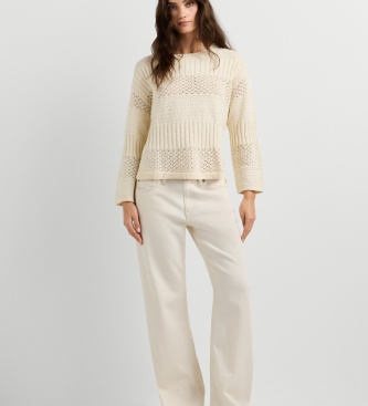 Pepe Jeans Nicky beige loose straight jeans
