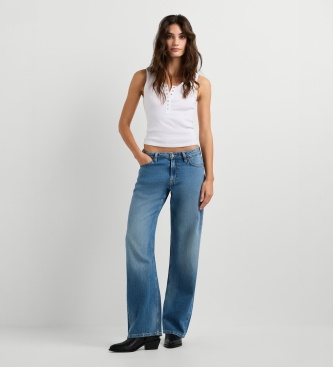 Pepe Jeans Jeans Loose Straight Nicky azul