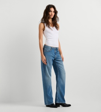 Pepe Jeans Jeans Loose Straight Nicky azul