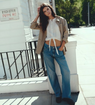 Pepe Jeans Jeans Loose Straight Nicky azul