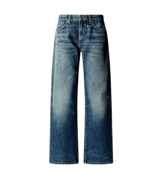 Pepe Jeans Loose Straight Nicky Bandana Blue Jeans