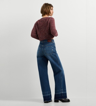 Pepe Jeans Rae Wide Leg Blue Jeans