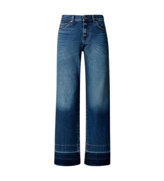 Pepe Jeans Rae Wide Leg Blue Jeans