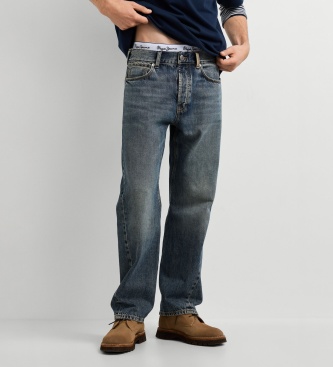 Pepe Jeans Jeans Relaxed Straight Bexley blau