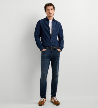 Pepe Jeans Skinny Jeans Finsbury Blauw