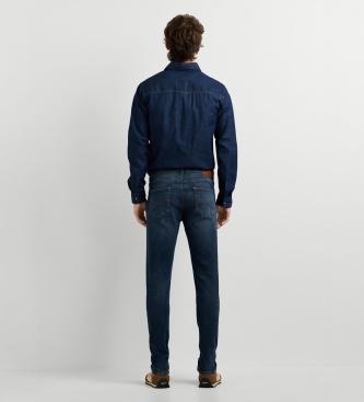 Pepe Jeans Skinny Jeans Finsbury Blauw
