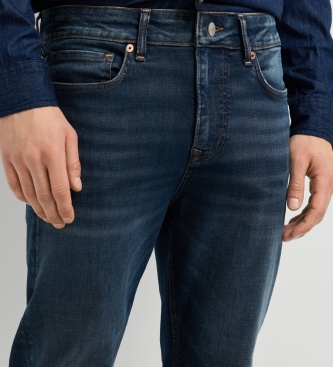 Pepe Jeans Skinny Jeans Finsbury Blauw