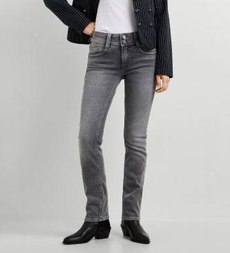 Pepe Jeans Calça jeans slim Gen cinza