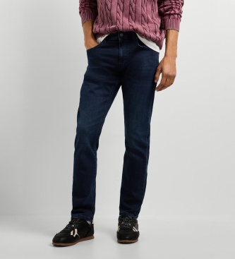 Pepe Jeans Slim-fit Gymdigo Track jeans marineblauw