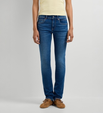 Pepe Jeans Calça jeans slim Brooke azul