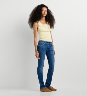 Pepe Jeans Calça jeans slim Brooke azul