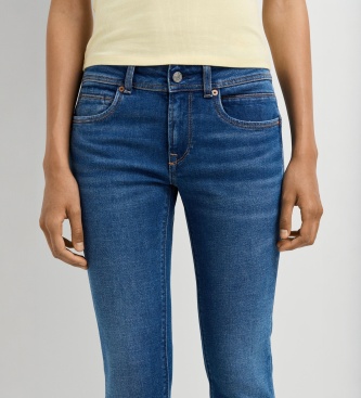 Pepe Jeans Calça jeans slim Brooke azul