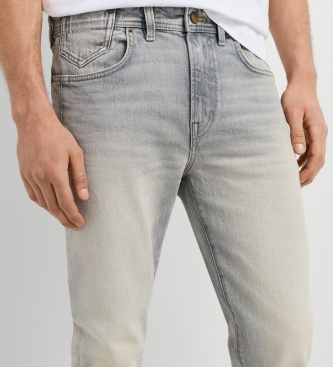 Pepe Jeans Jean Slim Pipe Gris