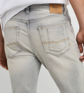 Pepe Jeans Jean Slim Pipe Gris