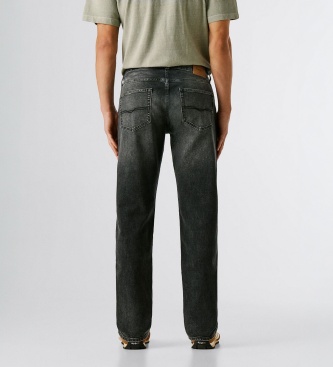 Pepe Jeans Calça Jeans Straight Cash cinza