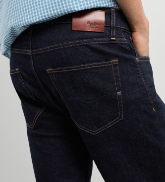 Pepe Jeans Calça Jeans Straight Cash marinho