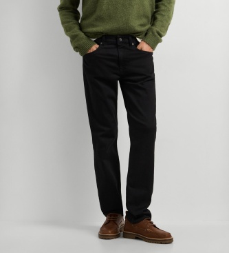 Pepe Jeans Jeans Straight Cash preto