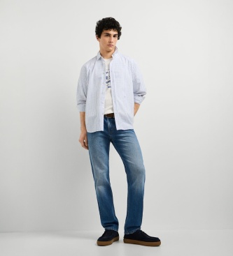 Pepe Jeans Jeans Straight Cash Brit Medium blå