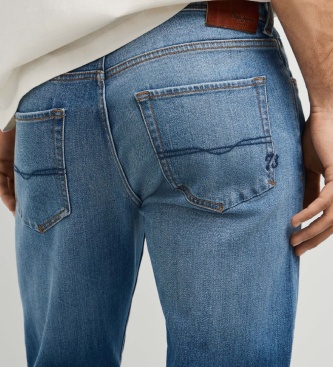 Pepe Jeans Jeans Straight Cash Brit Medium blå