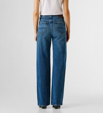 Pepe Jeans Kavbojke Straight Lexa modre