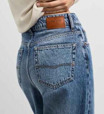 Pepe Jeans Jeans Straight Lexa modra