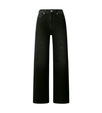 Pepe Jeans Kavbojke Straight Lexa črne