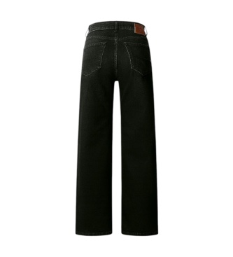 Pepe Jeans Kavbojke Straight Lexa črne