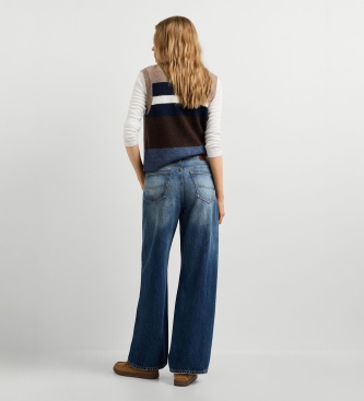 Pepe Jeans Lexa Repair Straight Jeans, blue
